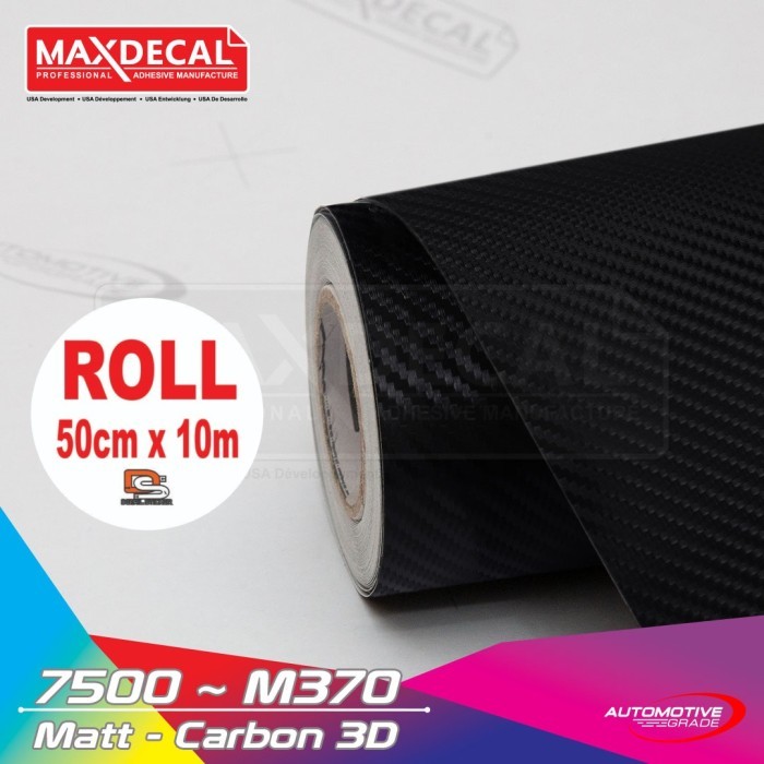 

newgan!! Carbon 3D Maxdecal M370 roll 50cm x 10meter