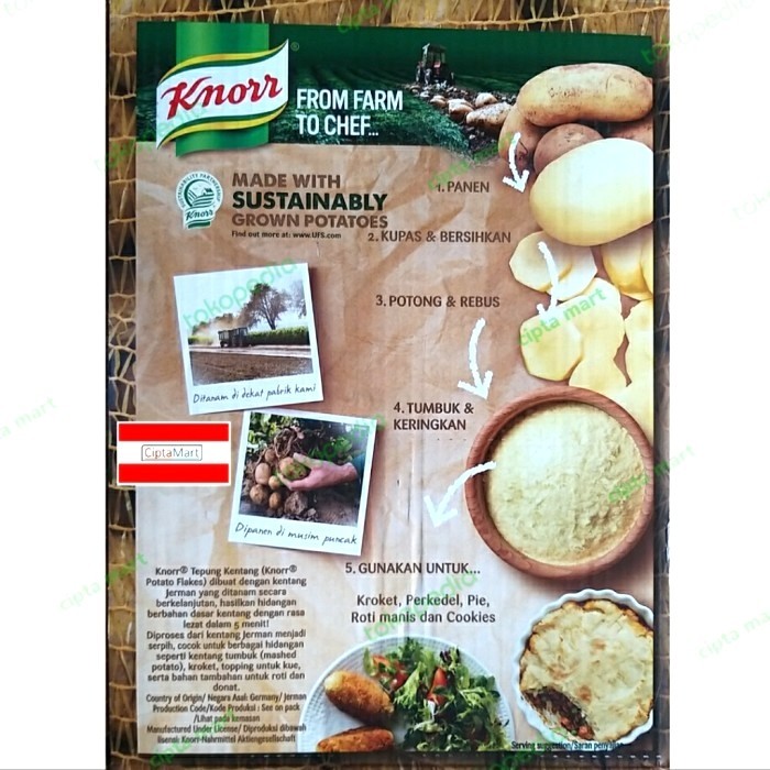 

Knorr Potato Flakes 4Kg Barangbaru