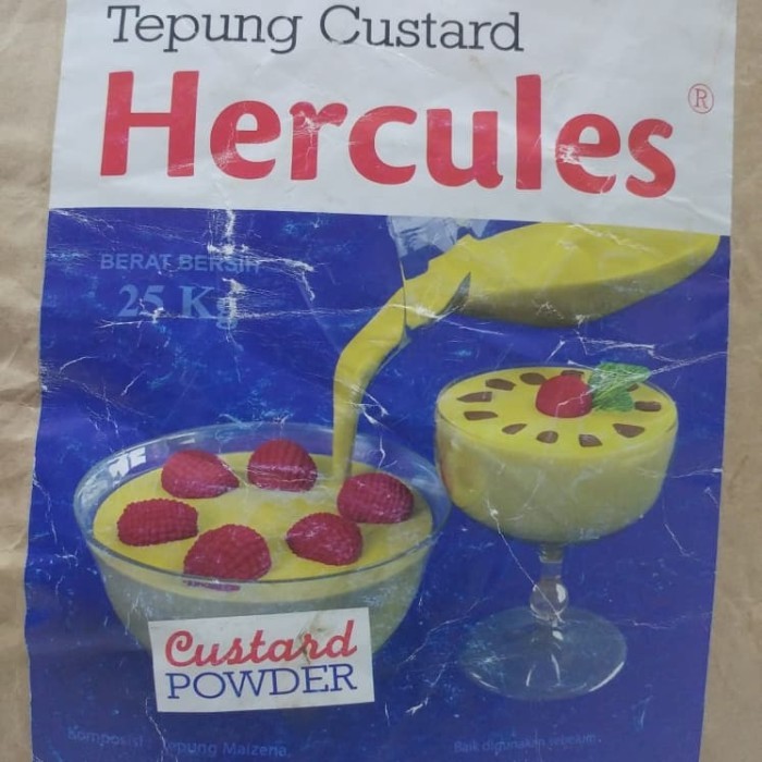 

Tepung Custard Hercules/ Custard Powder 25Kg (Khusus Gojek) Terlaris