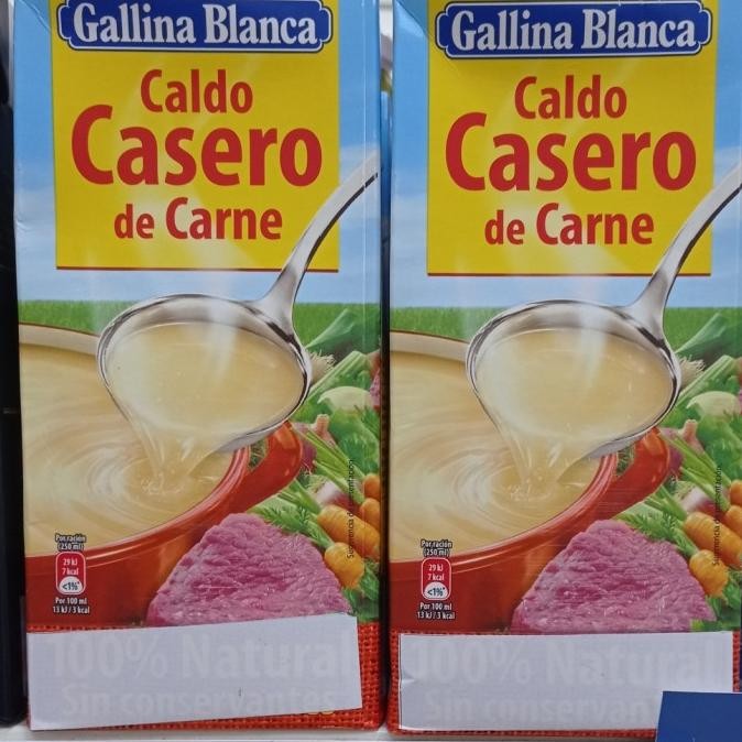 

@@@@] gallina blanca kaldu sapi 1 liter