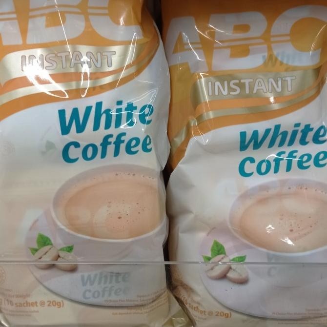 

'+'+'+'+] abc white coffee 10s x 20gr
