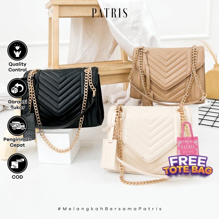 Tas Selempang Wanita Patris Jersey Sling Bag