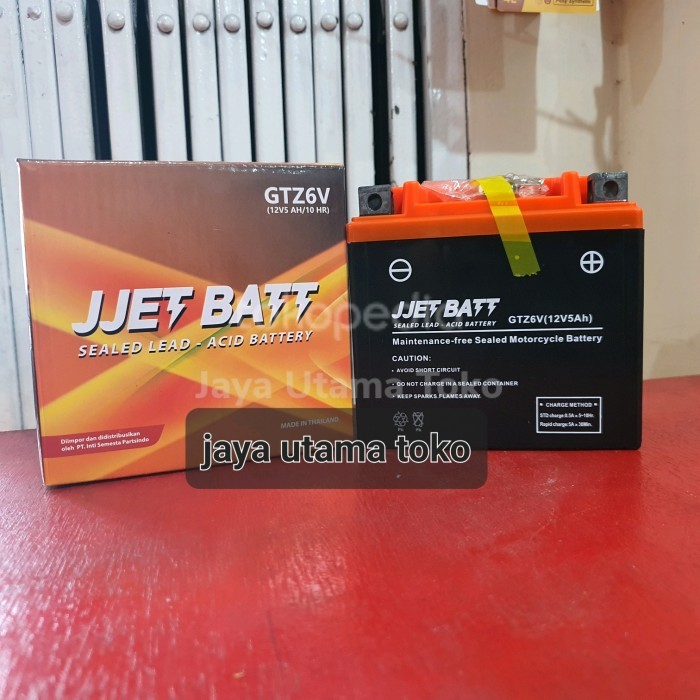 aki JJET Batt GTZ6V