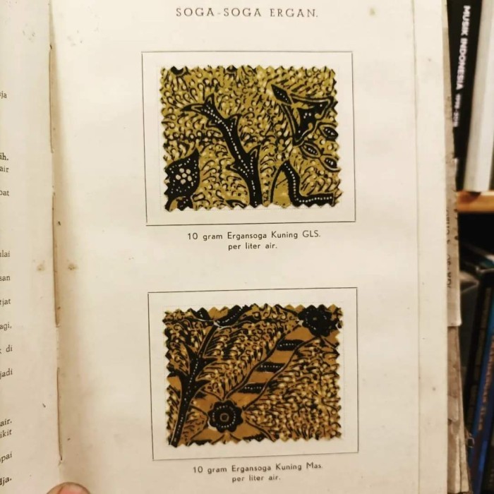 

BUKU BATIK LANGKA : SOGA-SOGA KELUARAN DJERMAN