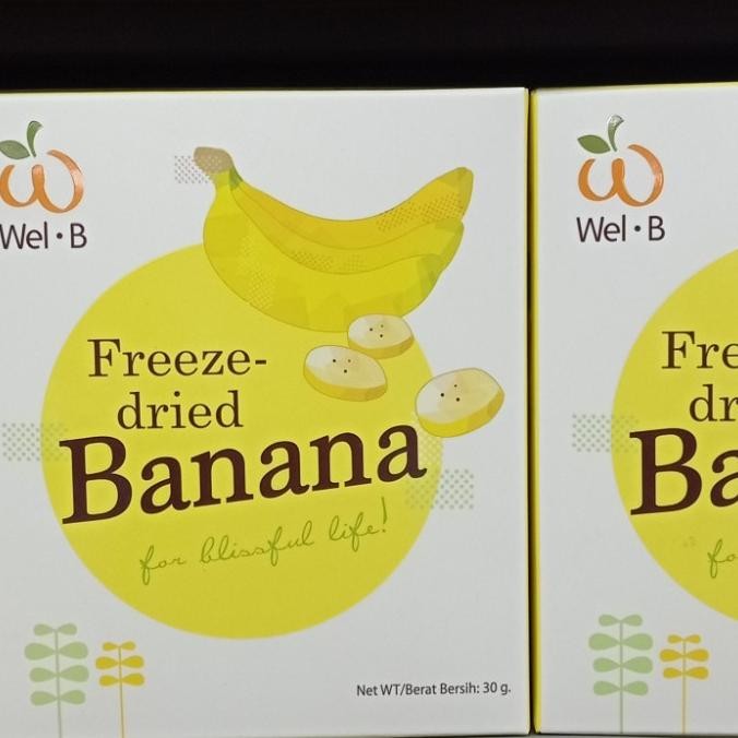 

Silahkan Order] well b freeze dried bayi banana 20gr