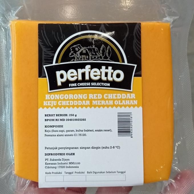 

:=:=:=:=] perfetto red cheddar 250 gr
