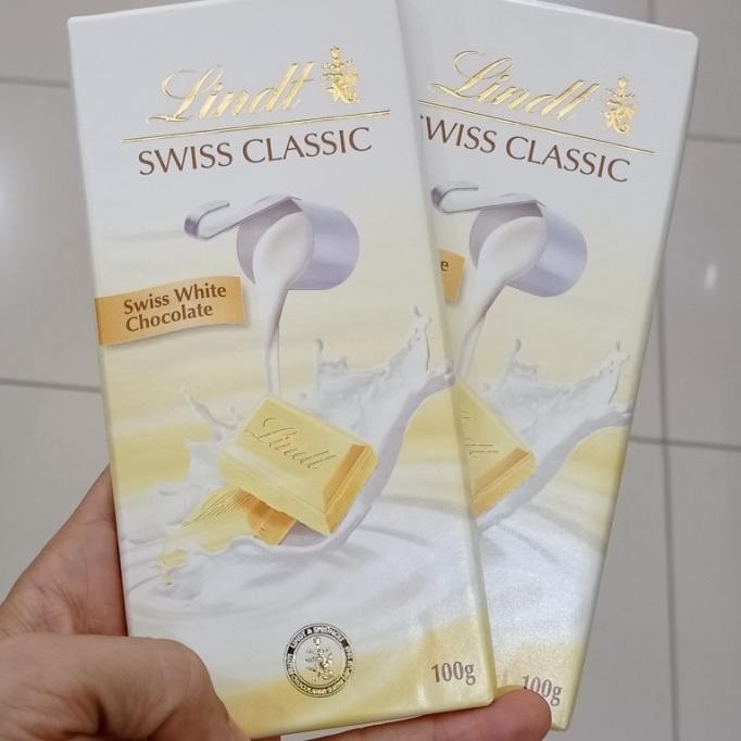 

&<&<&<&] lindt classic swiss white chocolate 100 gr