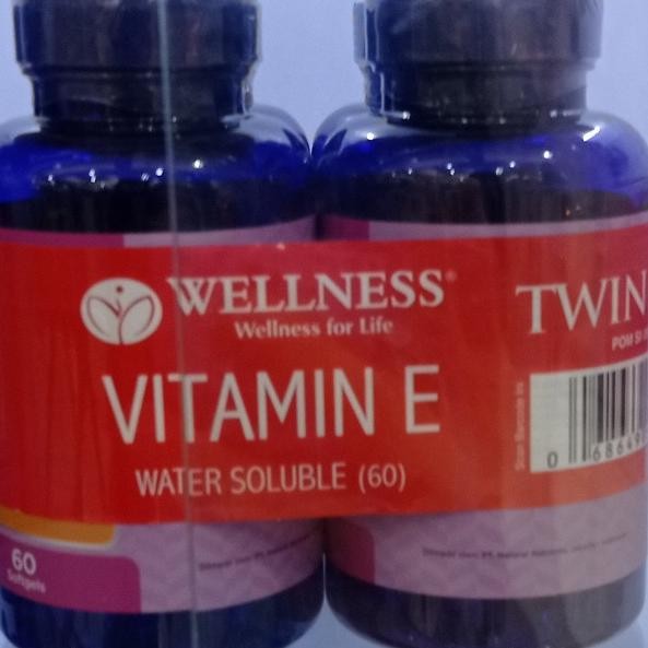 

Ready stock] wellness vitamin e twins 60's