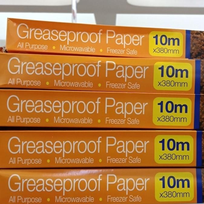 

hanya disini] greaseproof paper all purpose 10mX380mm