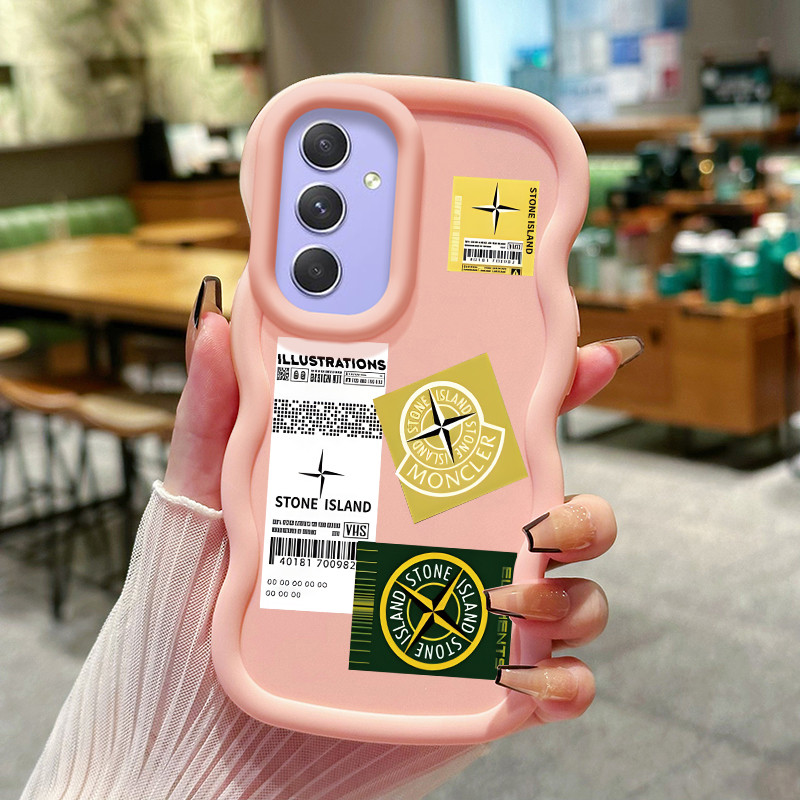 Casing Hp Untuk Samsung A54 5G Case Casing stempel pisau HP Kesing ponsel Premium Macaron Softcase p