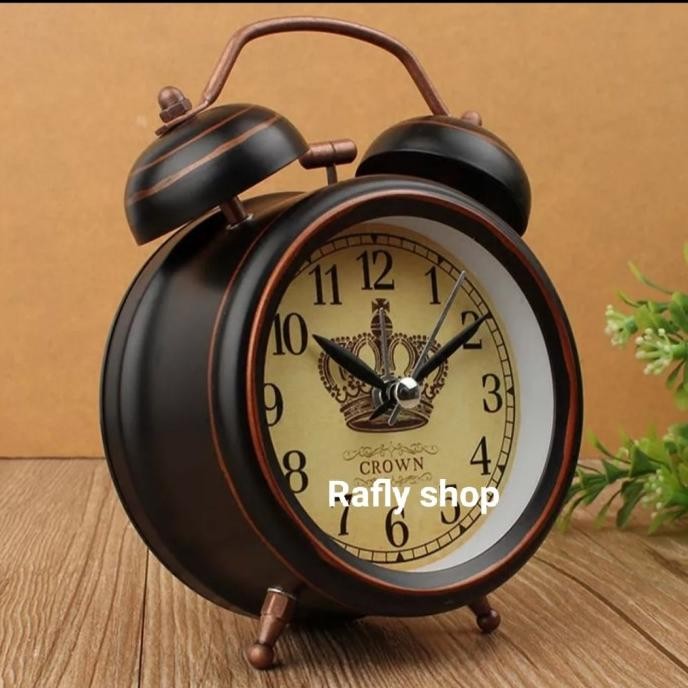 

jam weker kring/meja klasik/vintage 3301 GVS