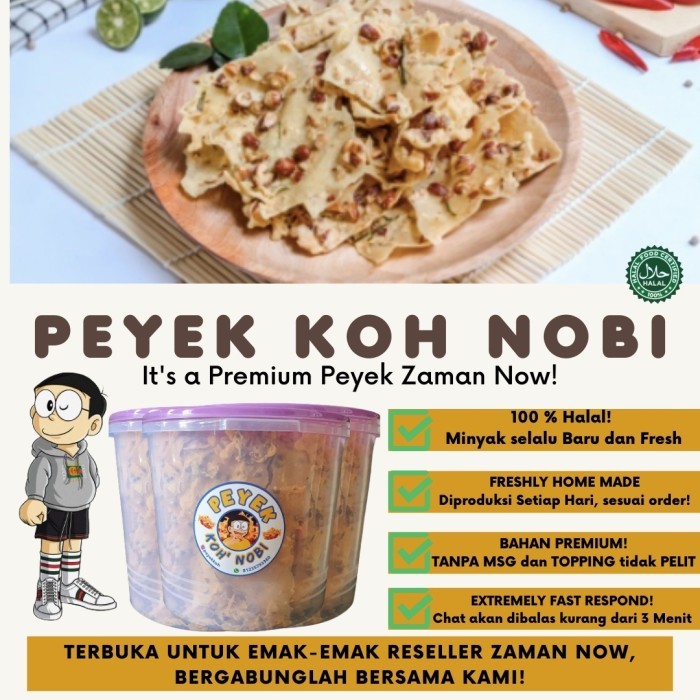 

Peyek Kacang Tanah 2 Toples Diskon