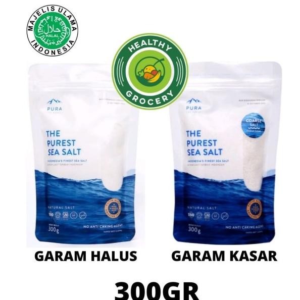 

Pura Sea Purest Sea 300Gr Garam Laut Natural Fine / Halus