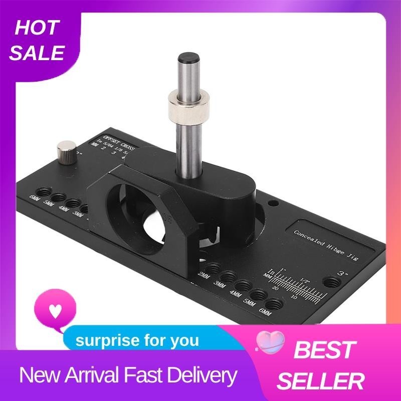 

Paudnef Kit Jig Engsel Tersembunyi 35Mm dengan Pencari Lokasi Panduan Bor, Pelubang Engsel untuk Pengeboran Engsel, Pemasangan Kabinet dan Pintu |513D4B09|