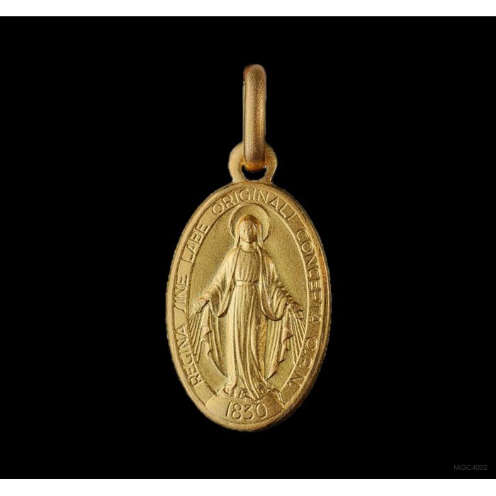 Ready oke] Medali Maria Miracolosa Gold Rohani Katolik