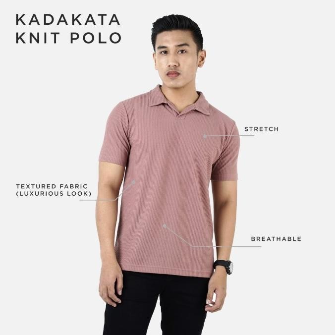 KAOS POLO KNIT PRIA SMITH BERLIN KADAKATA SLIM FIT