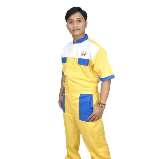 Wearpack / Baju Mekanik Bengkel Honda Mobil