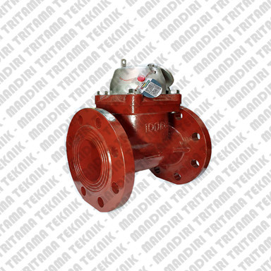 

newgan!! FLOW METER AIR LIMBAH SHM DN100 4 INCH - Meteran Air Limbah SHM 100mm