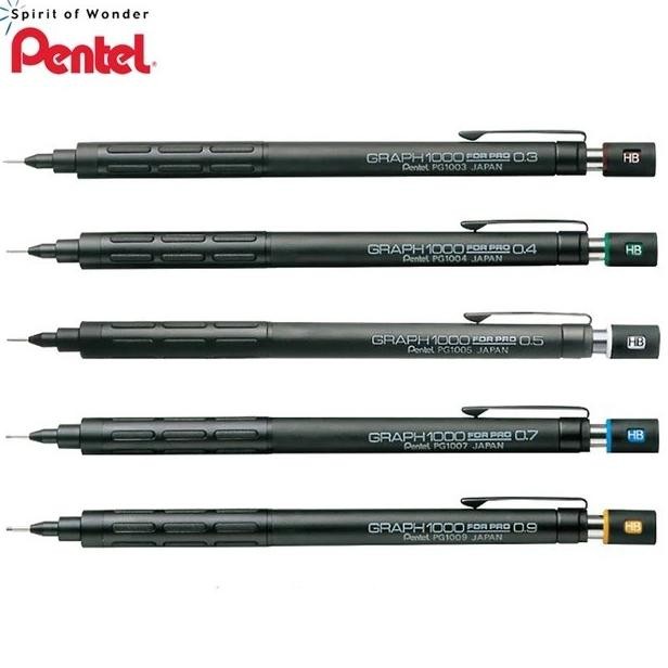 

BEBAS ONGKIR - Pentel Graph 1000 For Pro Drafting Mechanical Pencil Pensil Mekanik PG