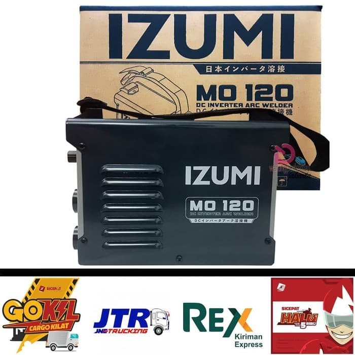 Terbaru [Wpj] Izumi Travo Las Listrik Max 120A 900 Watt - Mesin Las Inverter