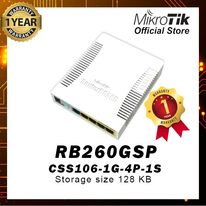 Promo!! Mikrotik Rb260Gsp Routerboard 260Gsp 260 Gsp