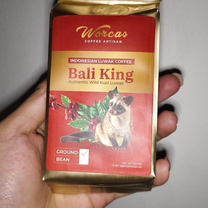 

Kopi Worcas Bali King Luxury 100Gr