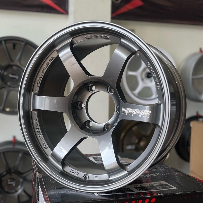 velg mobil ring 18 TE37 PROGRESSIVE R18 FLOW FORMING pajero fortuner