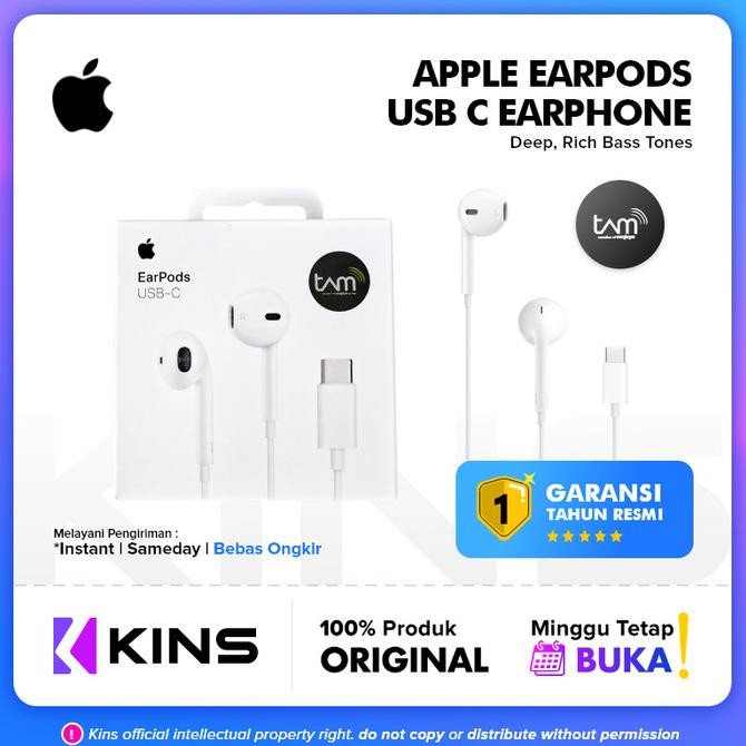 NEW Apple Earpods Type C Earpods USB C Earphone Type C