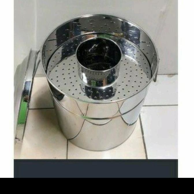 TERBARU - Dandang Bakso Stainless / Tong Bakso / Panci Bakso 28 cm