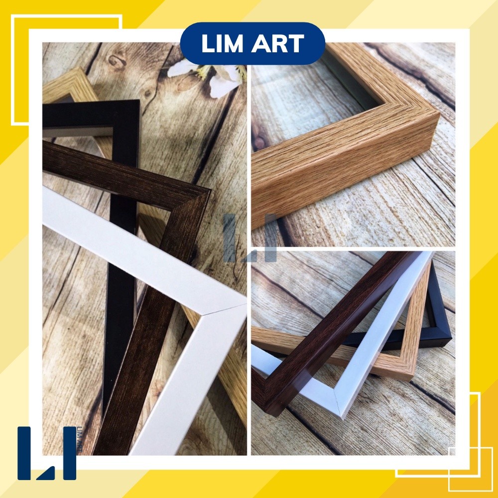 

Bingkai gambar yang dirakit sendiri terbuat dari plastik kayu imitasi berkualitas tinggi, ukuran 40x50 LIM Art. Bingkai TANPA KACA untuk lukisan kanvas |ofHS6HNF|