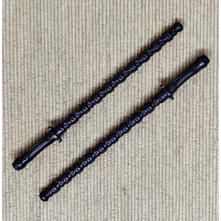 Promo 45. Long Stick Baten HOT TOYS Black Widow Long Stick Baten [KITBASH 1 6] G4V0