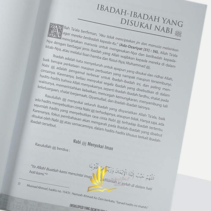 

Asli Ensiklopedi Yang Dicintai Dan Dibenci Nabi - Zamzam
