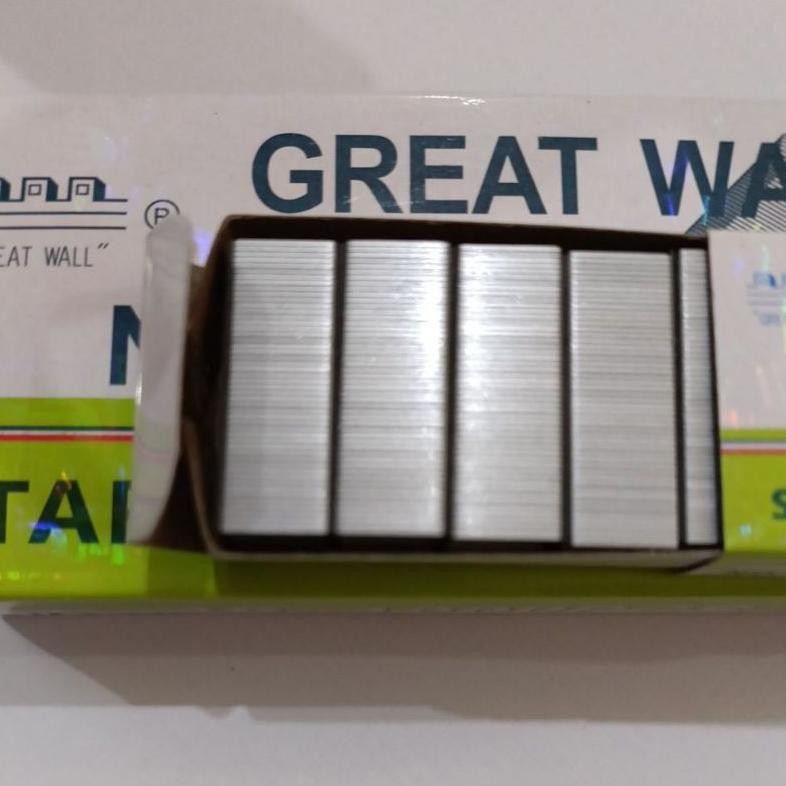 

Terbaru Refill/Isi Staples Great Wall No.10 Ori (Pak) Terbaru