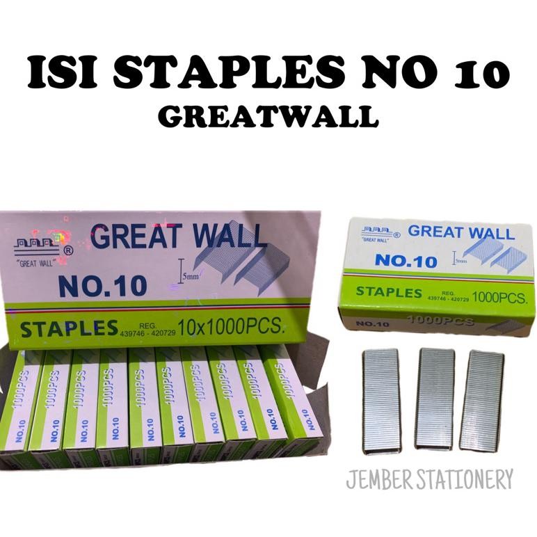

Sale (1Slop) Isi Staples Great Wall No 10 Sale