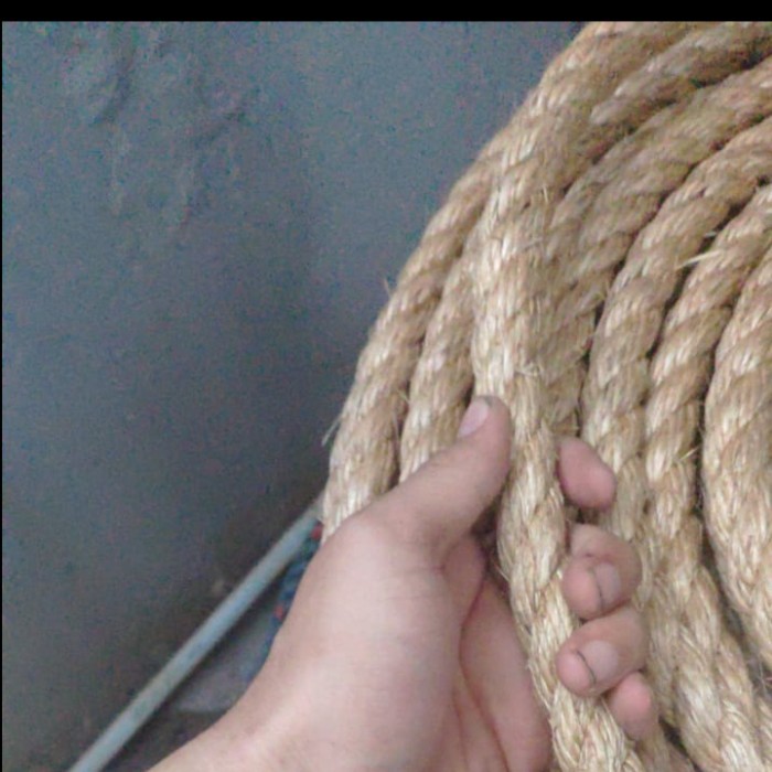 

SIAP KIRIM TALI TAMBANG MANILA 18MM PER 10METER