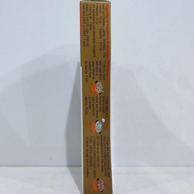 

S&B Golden Curry Sauce Ld 92Gr -Saus Kari Jepang 5Porsi