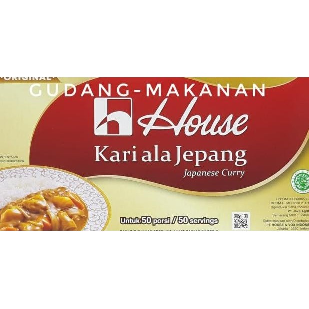 

House Curry / Saus Kari Lokal Ala Jepang 1Kg / Curry House