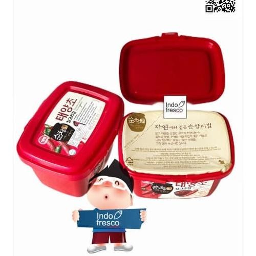 

Sajo Gochujang- Sambal Pasta Pedas Korea- Hot Pepper Paste 500Gr