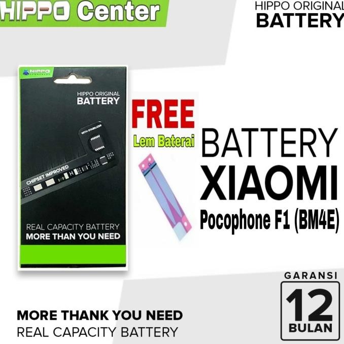 Hippo Baterai Pocophone F1 4000mah BM4E