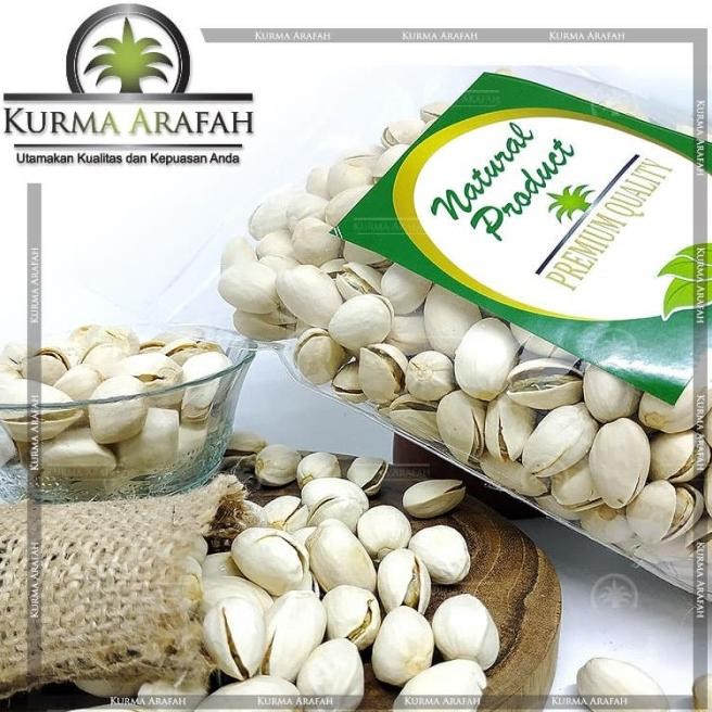 

Kacang Pistachio 1 Kg Fustuk Calan Sehat Kacang Arab