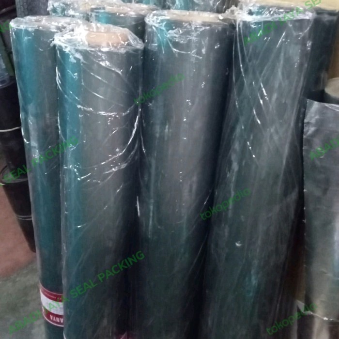 

Plastik mika pvc lentur bening 0,10mm137cm32m/roll