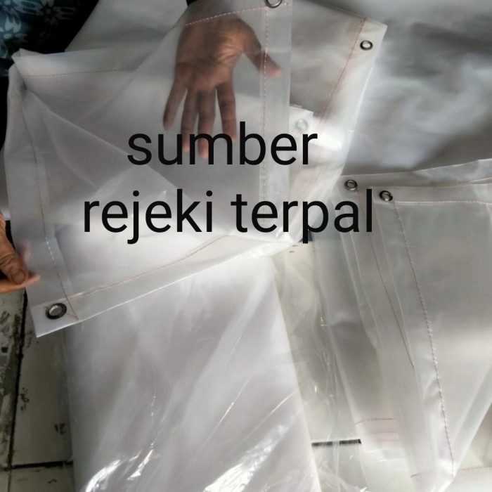

terpal plastik bening transparan ukuran 3x7
