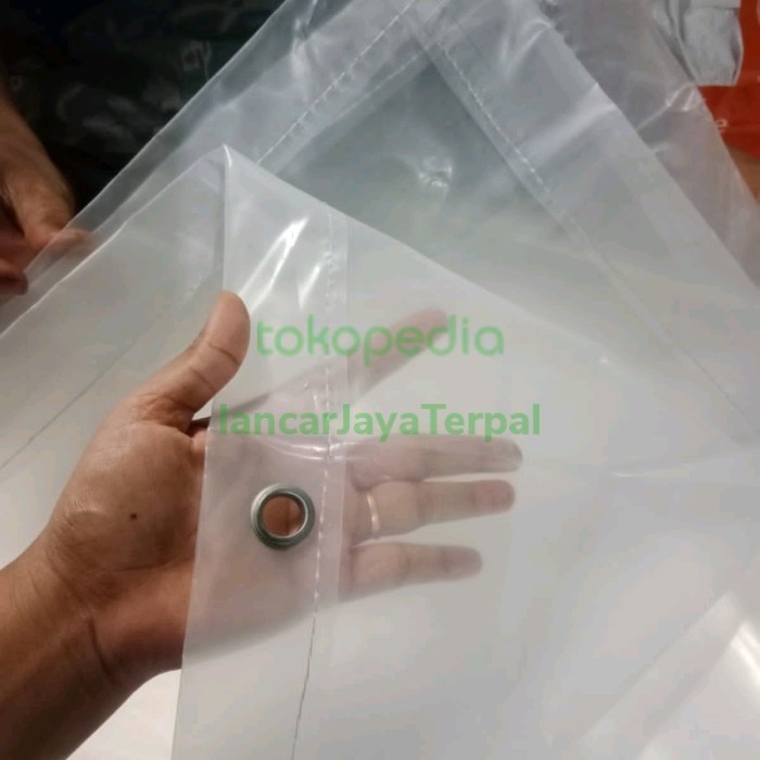 

plastik bening UV 200micron ukuran 47,5meter