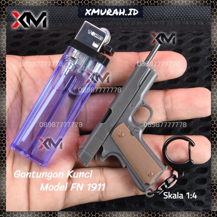 Gantungan Kunci Mobil Motor el FN 1911