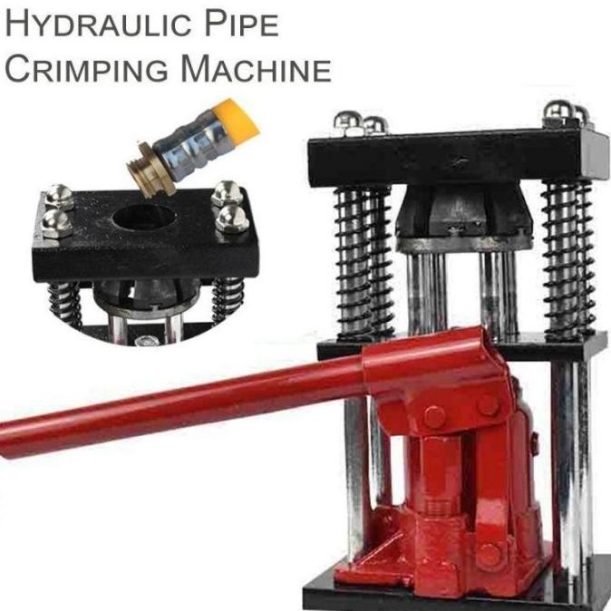 Alat Press Klem Neple Selang Kompresor Press Hidrolik Manual