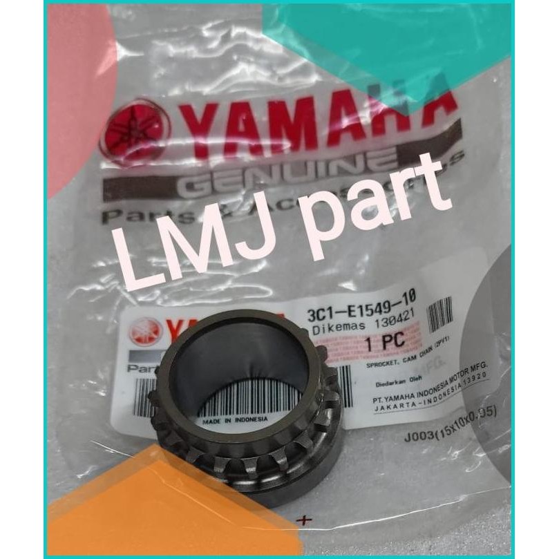 GEAR GIGI SENTRIK KETENG BAWAH KRUK AS KIRI JUPITER MX 135 NEW R15 V2