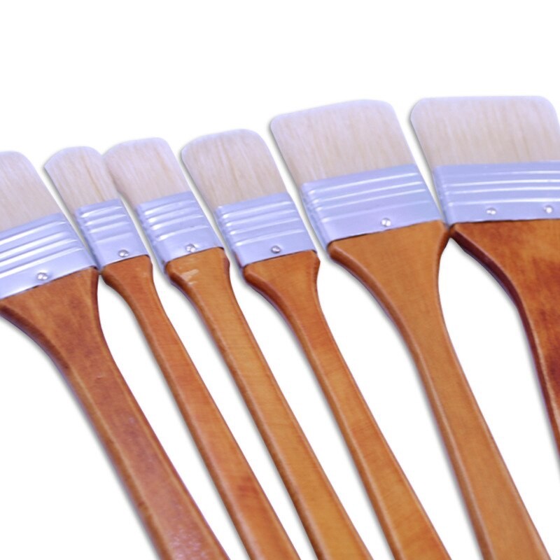 

Zhouxinxing 8 pcs/set Kuas Puncak Datar Bulu Mudah Digenggam Kuas Batang Panjang Kuas Cat Minyak Liner Set Kuas Bayangan Kuas Papan Kuas Akrilik Kuas Cat Perlengkapan Seni Lukis |kPQb7btD|