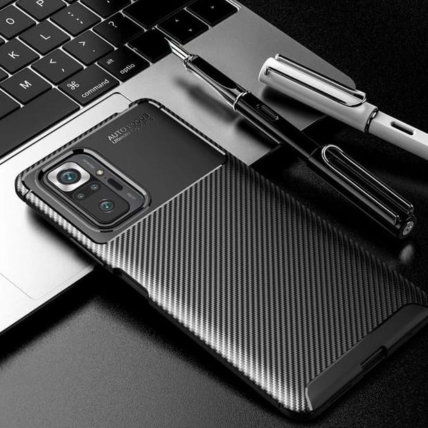 XIAOMI REDMI NOTE 10 / NOTE 10 PRO SOFT CASE FOCUS CARBON ORIGINAL