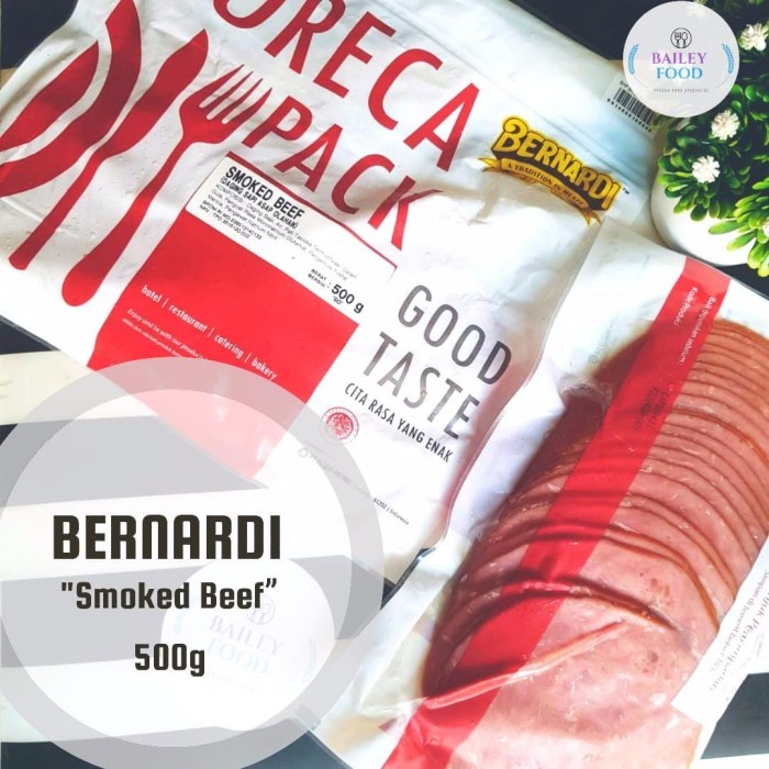 Bernardi Smoked Beef/Smoked Beef Bernardi/Smoked Beef 500Gr