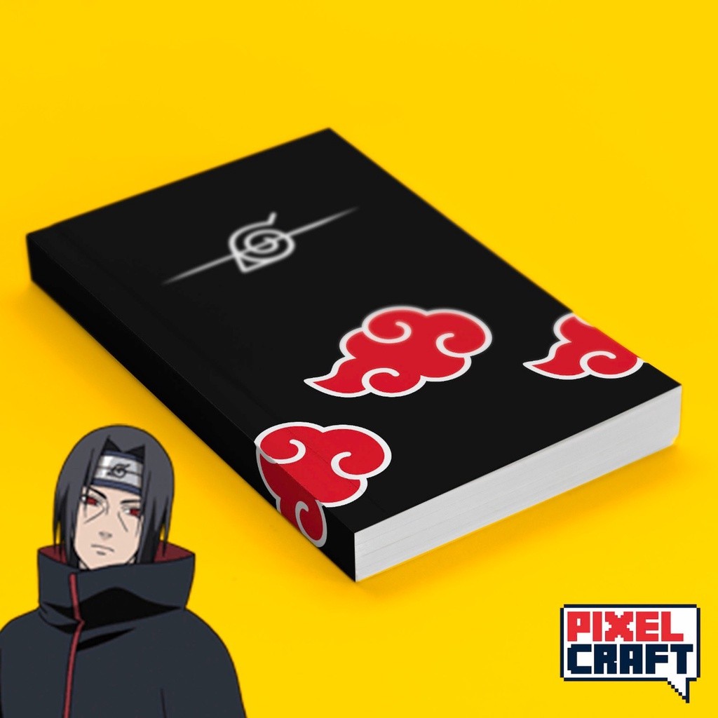 

Pocket Note Anime Naruto Softcover A6 Motif Uchiha Itachi